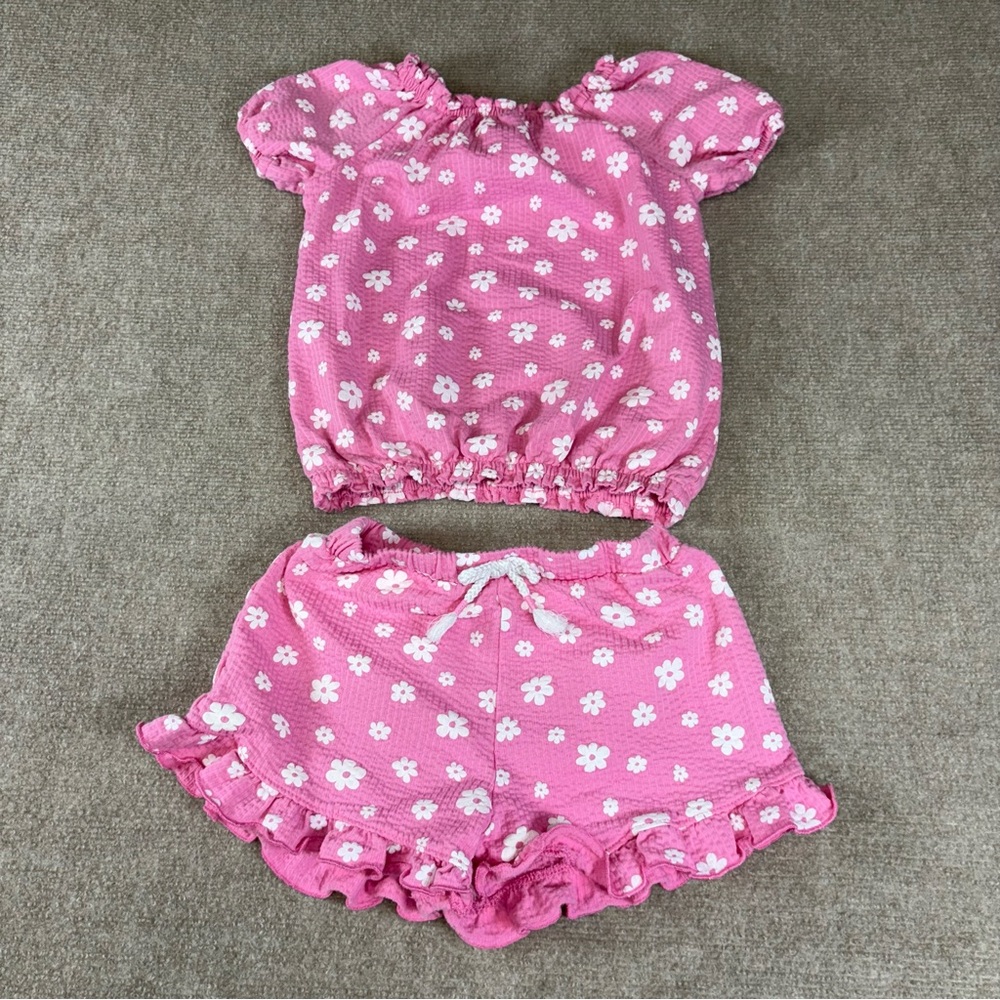 Garanimals Pink Floral Kids Set